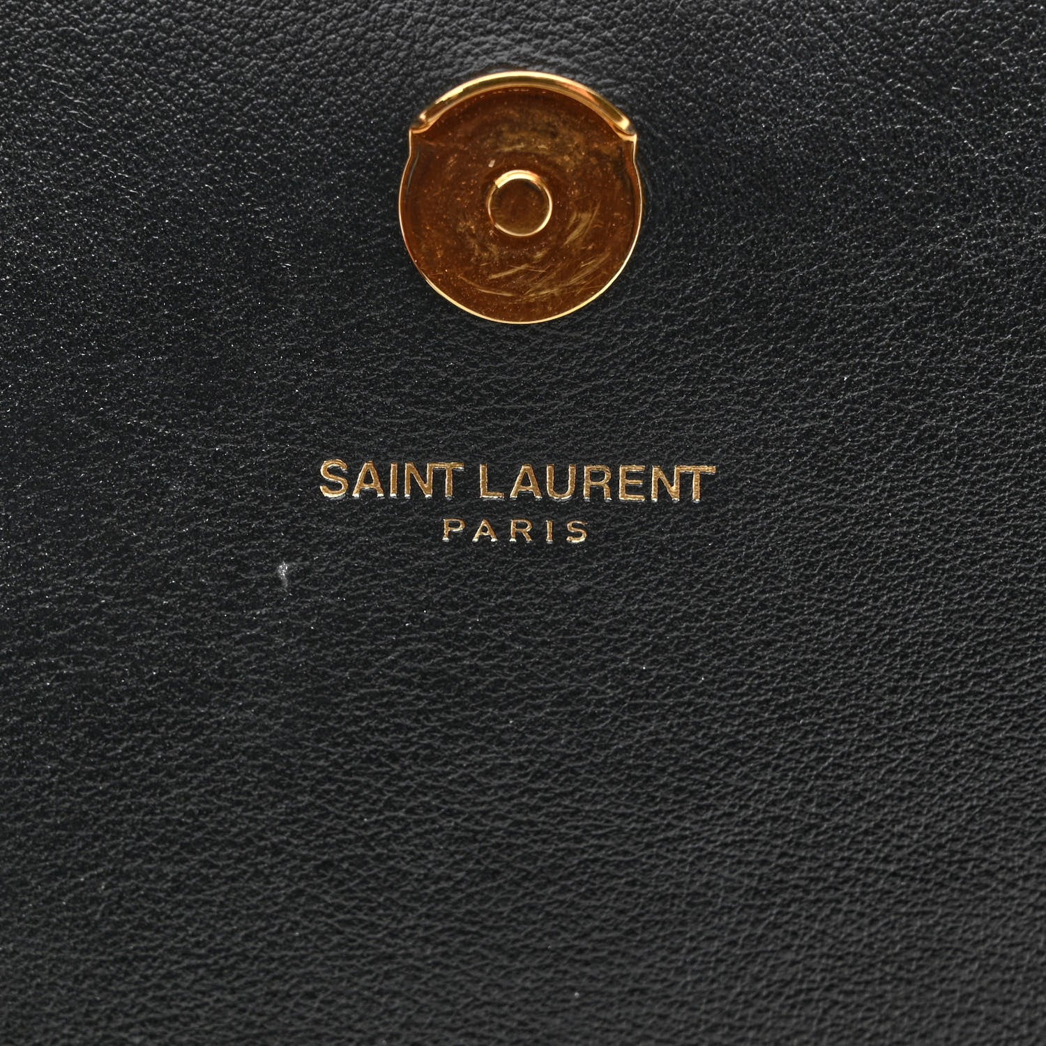 Saint Laurent Smooth Calfskin Medium Braided Monogram Kate Satchel Black 7 of 10