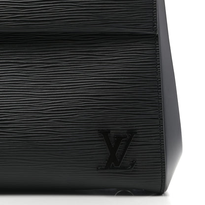 Louis Vuitton Epi Cluny MM Black 7 of 10