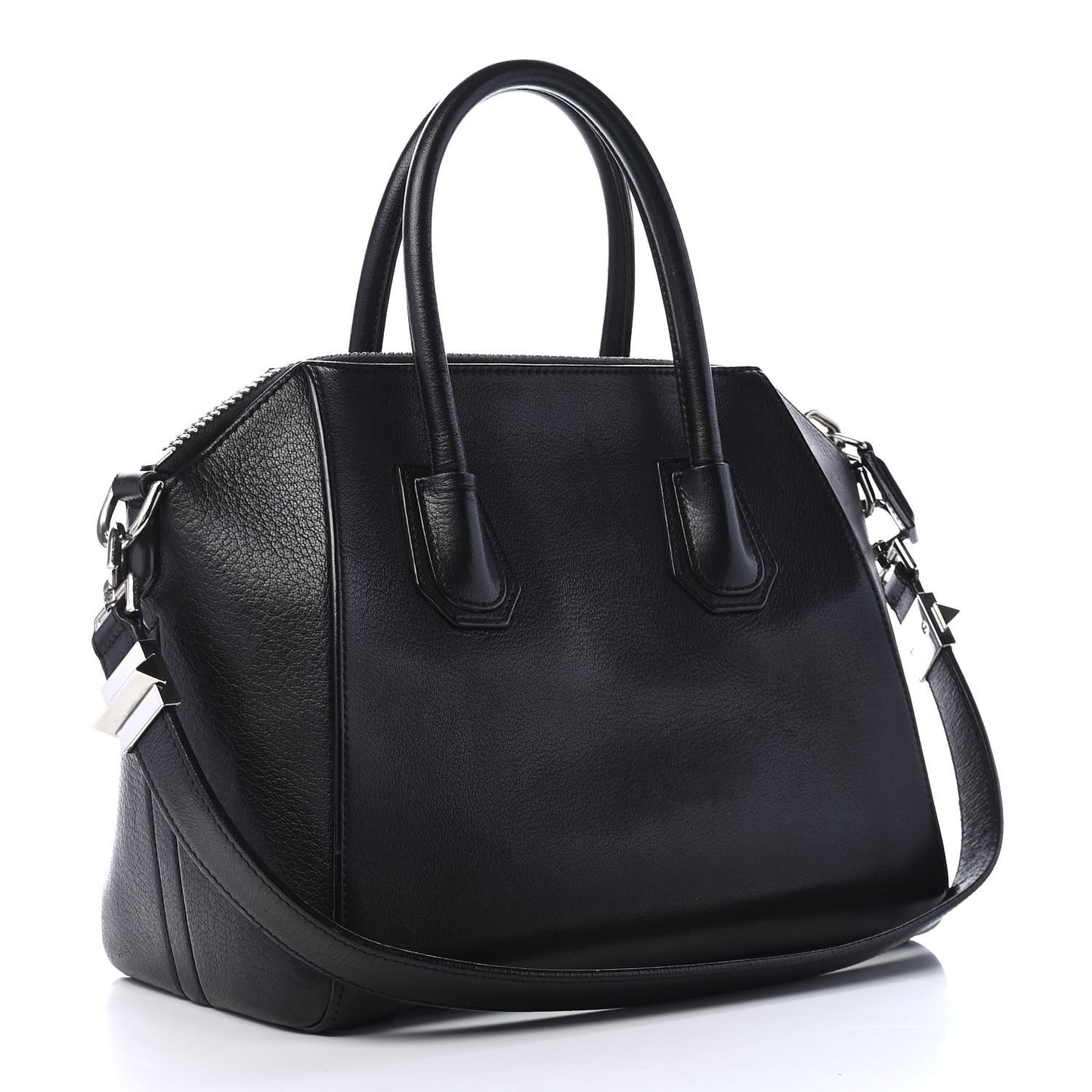 Sugar Goatskin Small Antigona Black