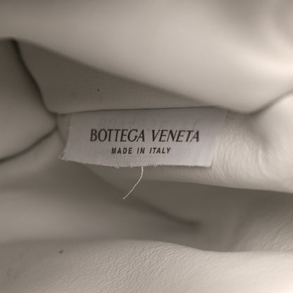Bottega Veneta Shearling Lambskin The Pouch Chain White 6 of 9