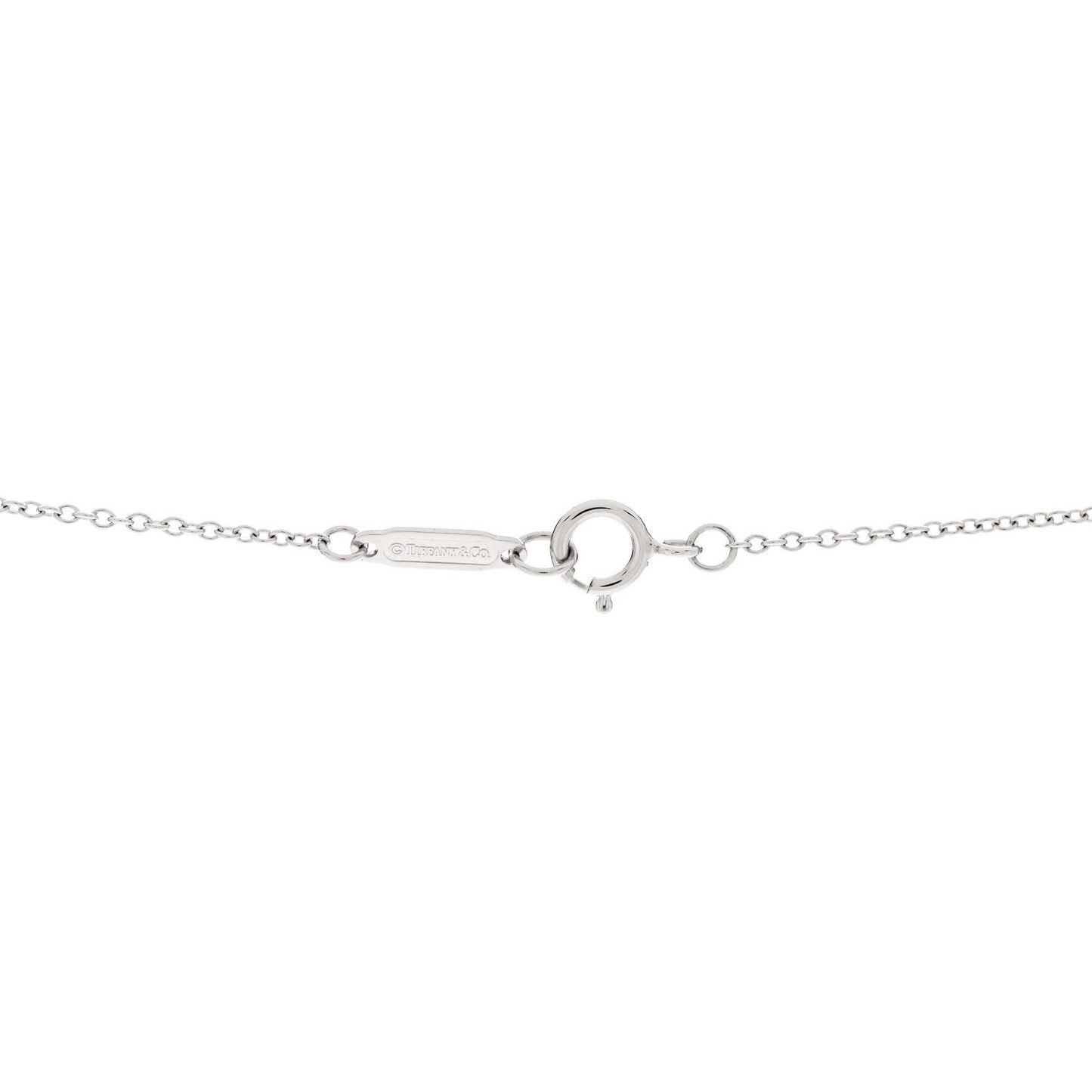 18K White Gold Diamond Metro Cross Pendant Necklace