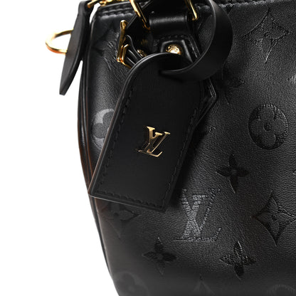 Louis Vuitton Monogram Ink Speedy BB Black 6 of 10