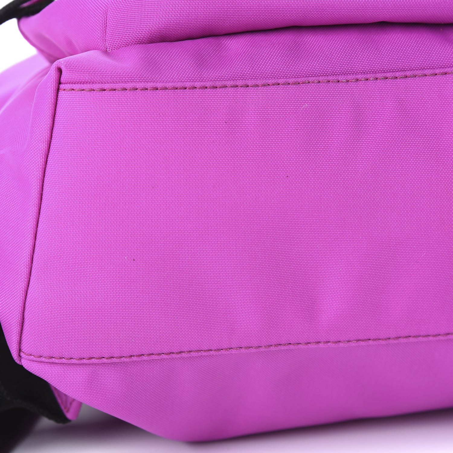 Balenciaga Sport Nylon Logo Embroidered S Wheel Backpack Fuchsia Black 5 of 9