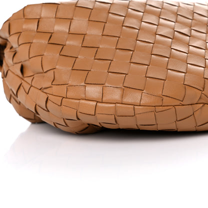 Bottega Veneta Nappa Intrecciato Teen Jodie Hobo Caramel 7 of 8