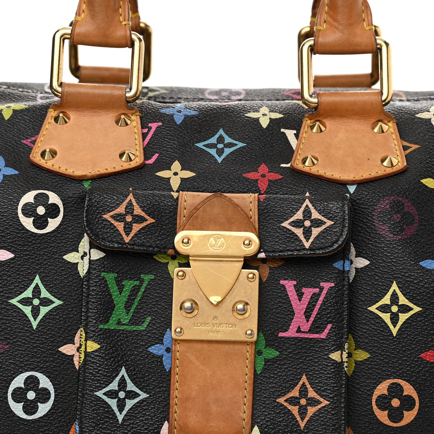 Monogram Multicolor Speedy 30 Black