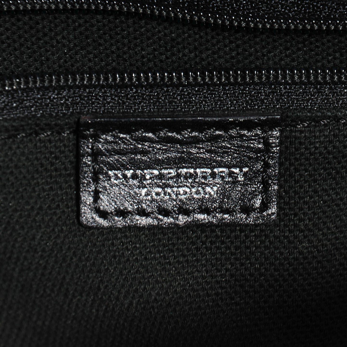 House Check Studded Tote Black