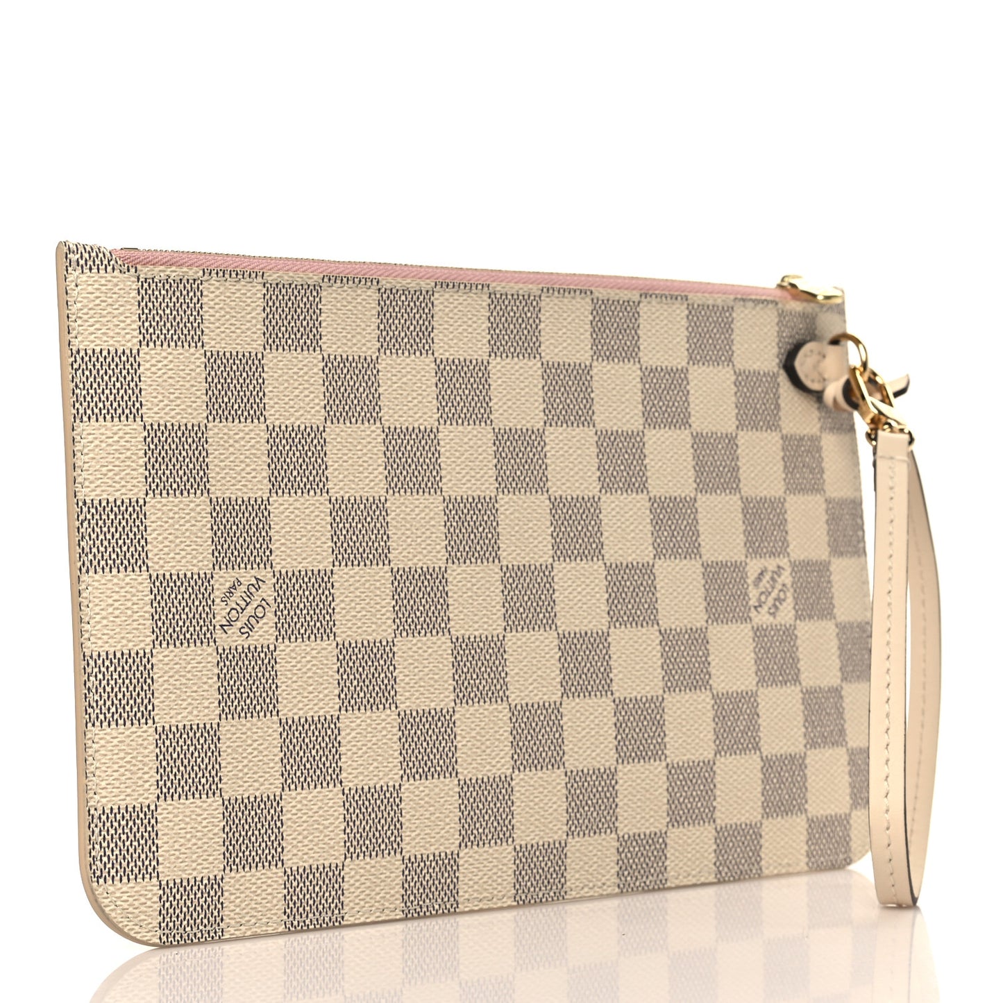 Damier Azur Neverfull MM GM Pochette Rose Ballerine