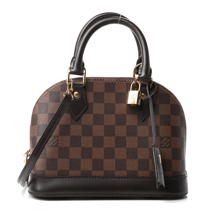 Louis Vuitton Damier Ebene Alma BB 1 of 9