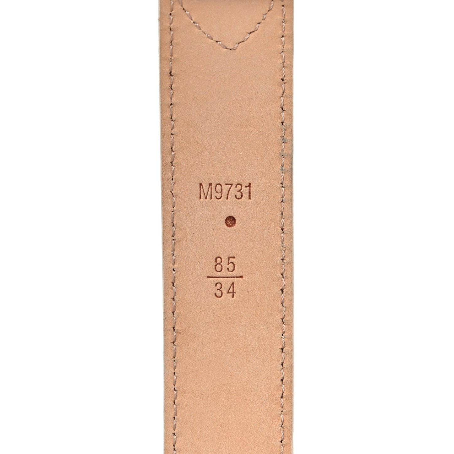 Monogram Multicolor Belt 85 34 White Red