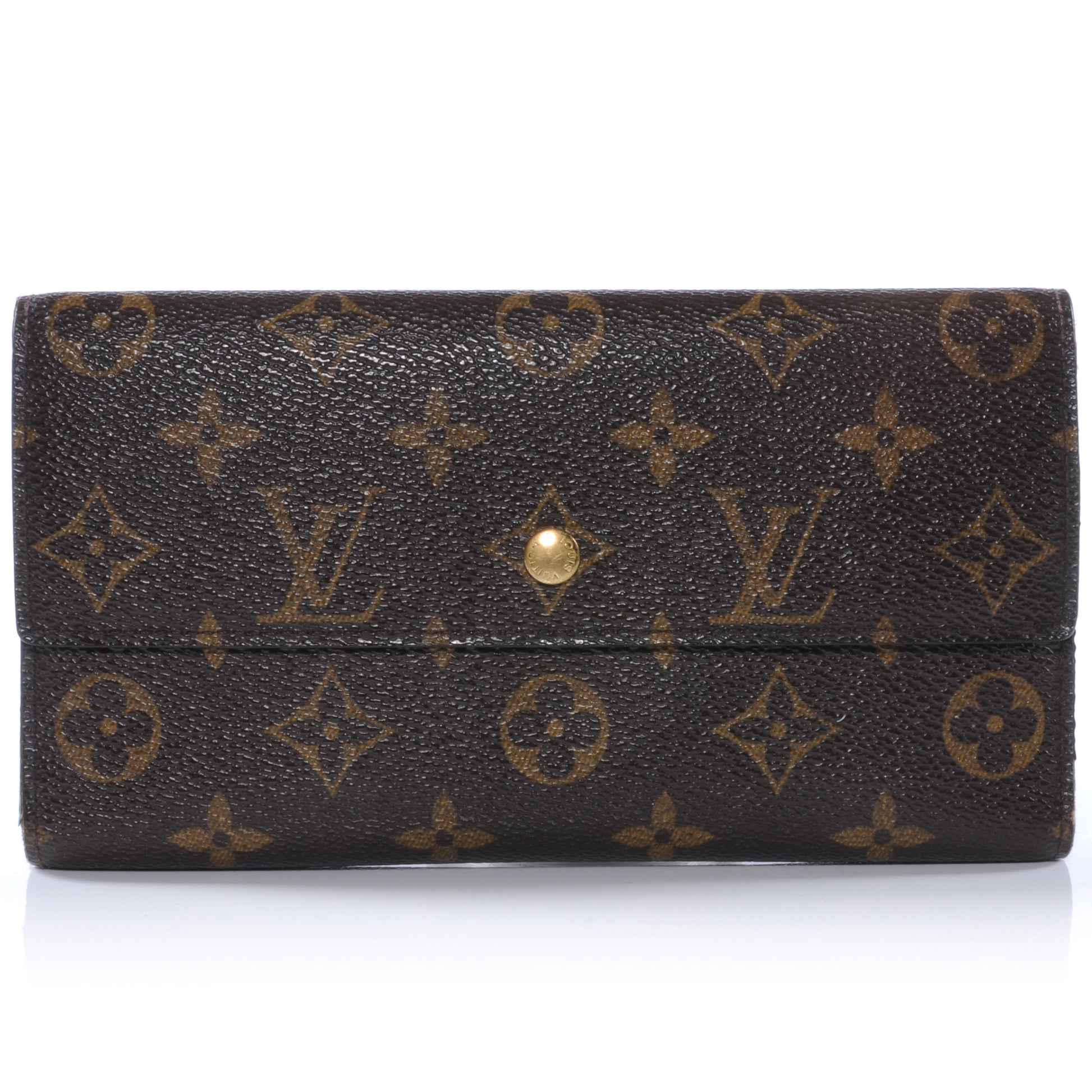 Louis Vuitton Monogram Porte Tresor International Wallet 1 of 7
