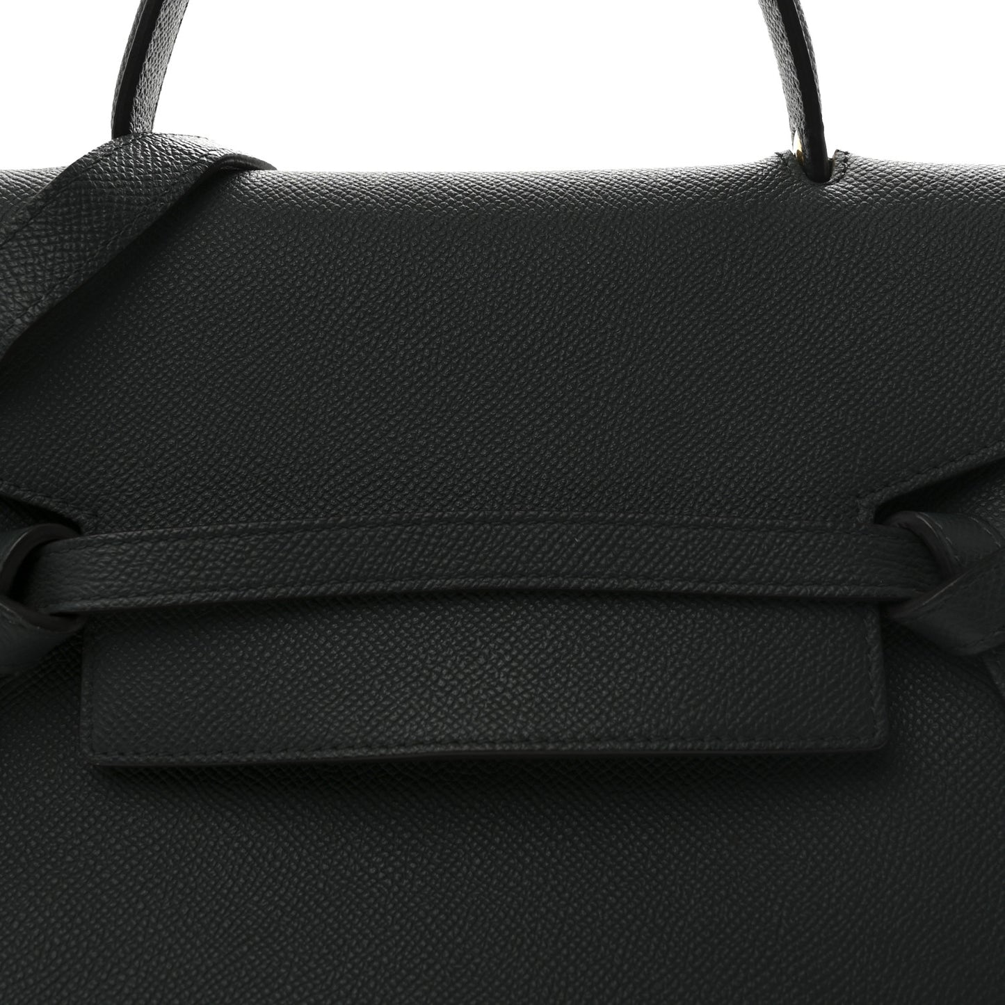 Grained Calfskin Micro Belt Bag Amazone