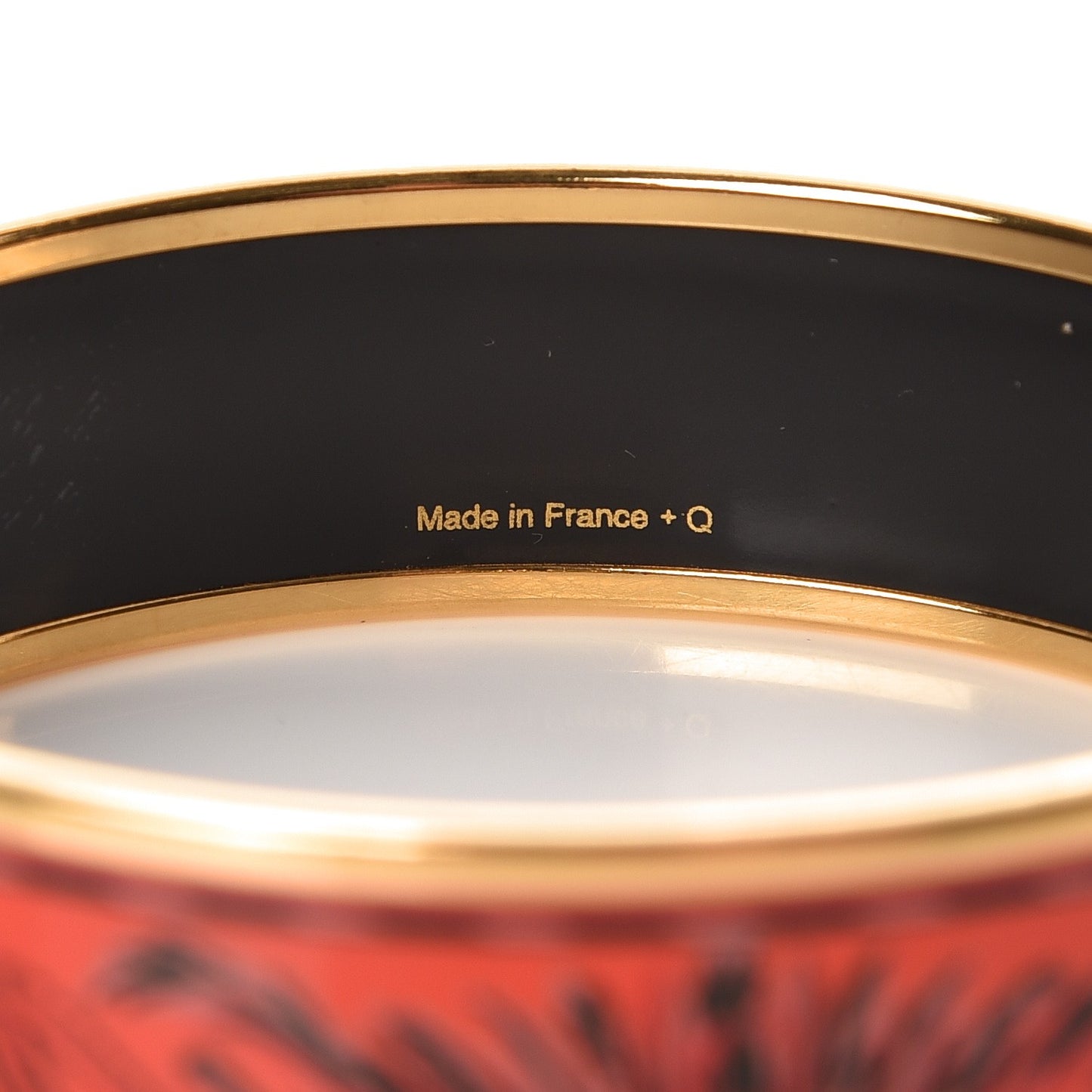 Enamel Printed Medium Brazil Bracelet 62
