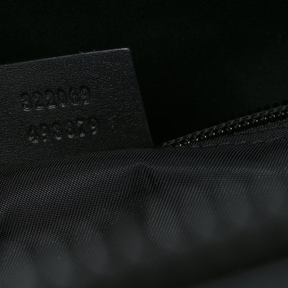 Gucci GG Supreme Monogram Medium Day Backpack Grey Black 11 of 12