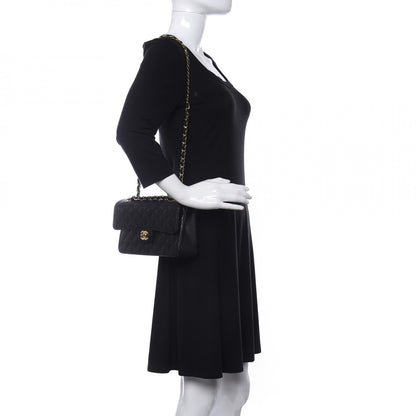 Chanel Caviar Quilted Small Double Flap Black 2 of 9