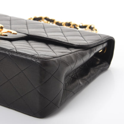 Chanel Lambskin Quilted Jumbo Single Flap Black 6 of 12