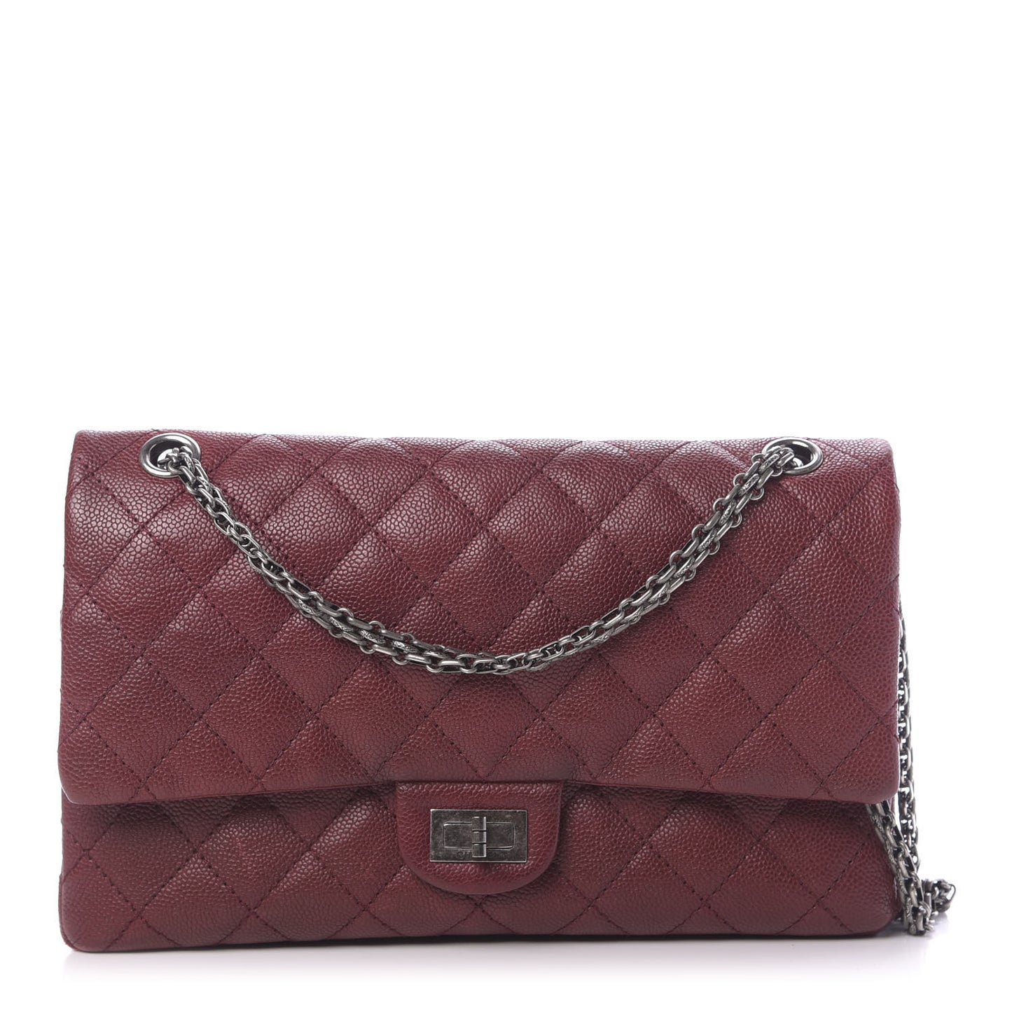 Caviar Quilted 2.55 Reissue 226 Flap Red