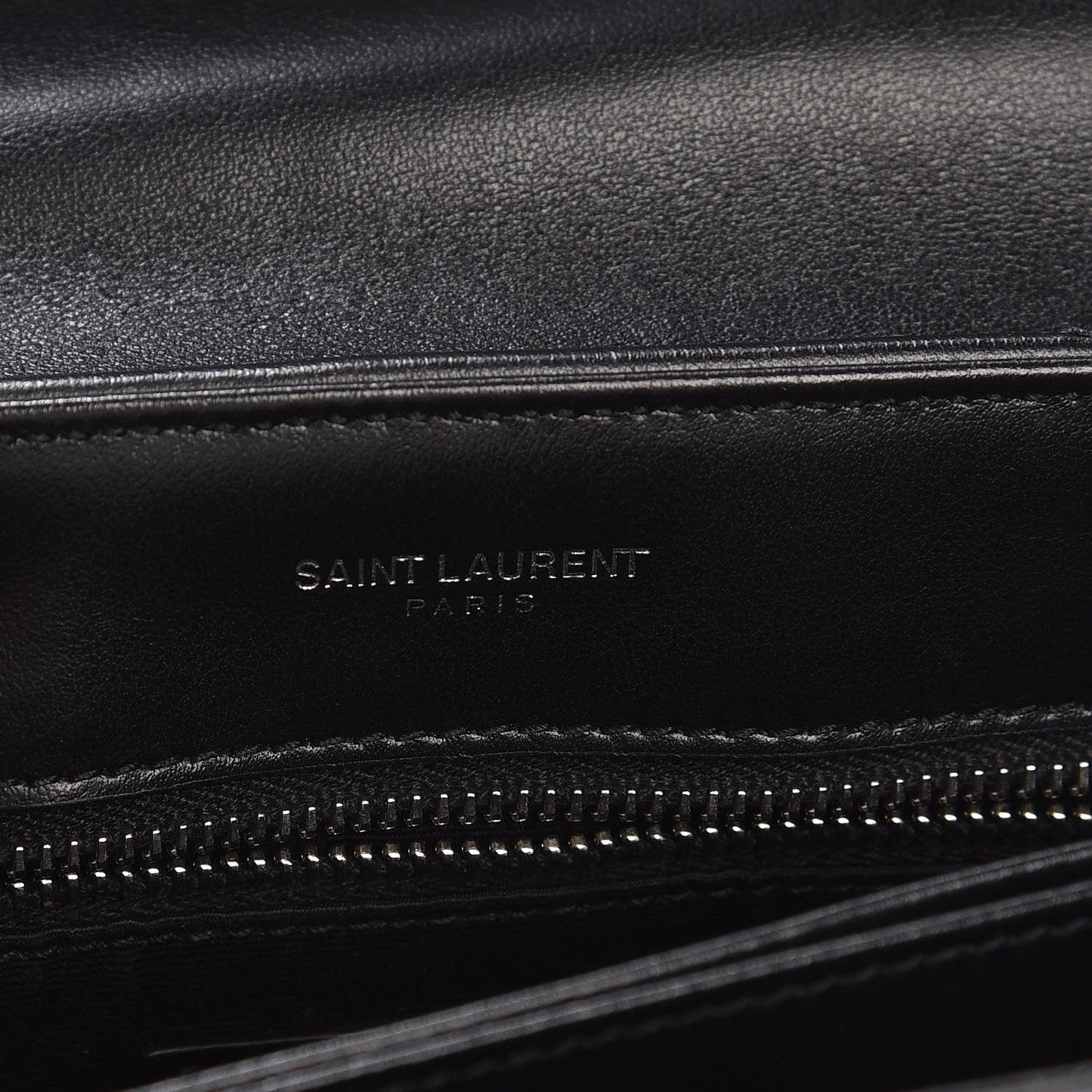 Calfskin Y Quilted Monogram Toy Loulou Crossbody Bag Black