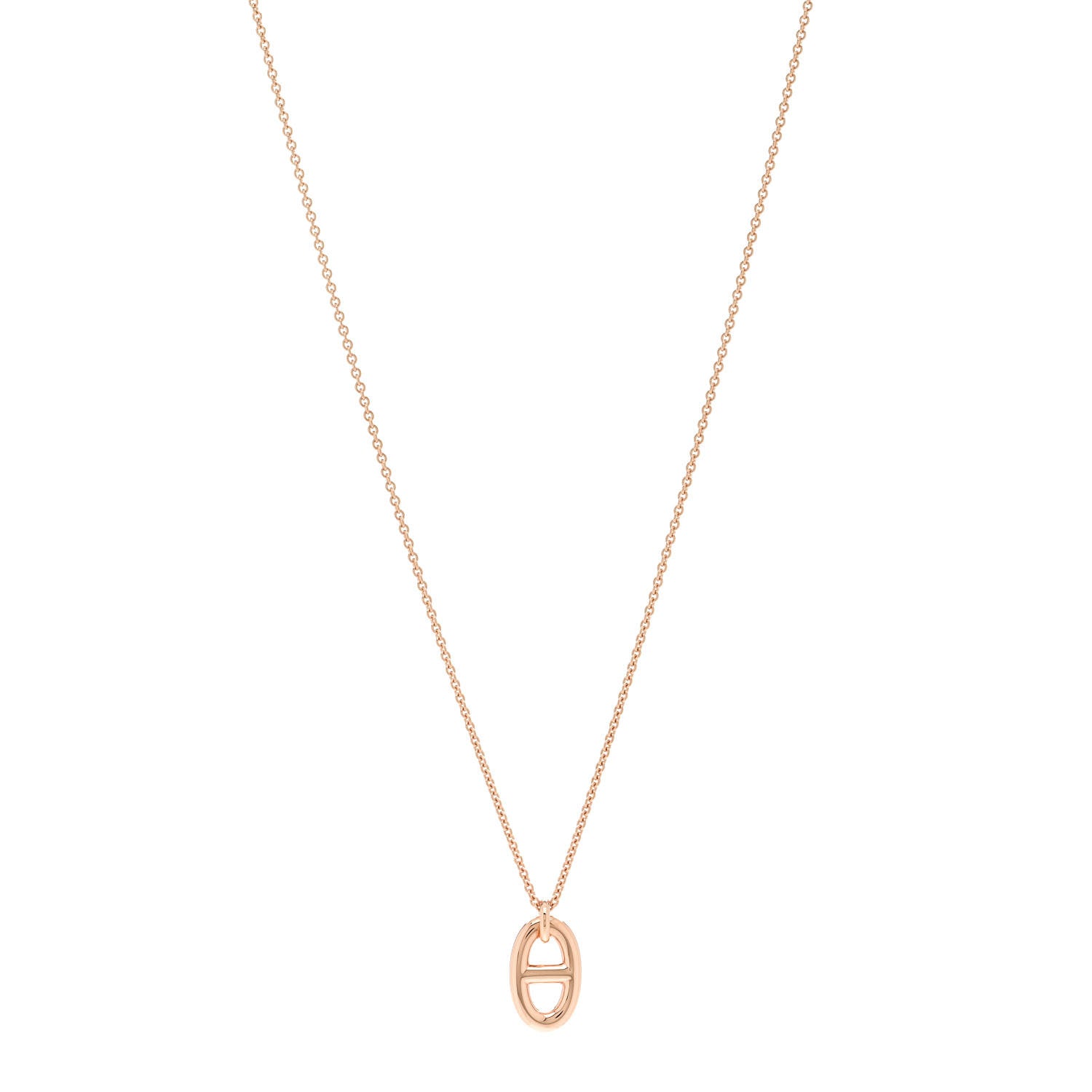 Hermes 18K Rose Gold PM Farandole Pendant Necklace 1 of 5