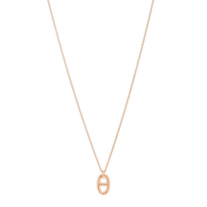 Hermes 18K Rose Gold PM Farandole Pendant Necklace 1 of 5