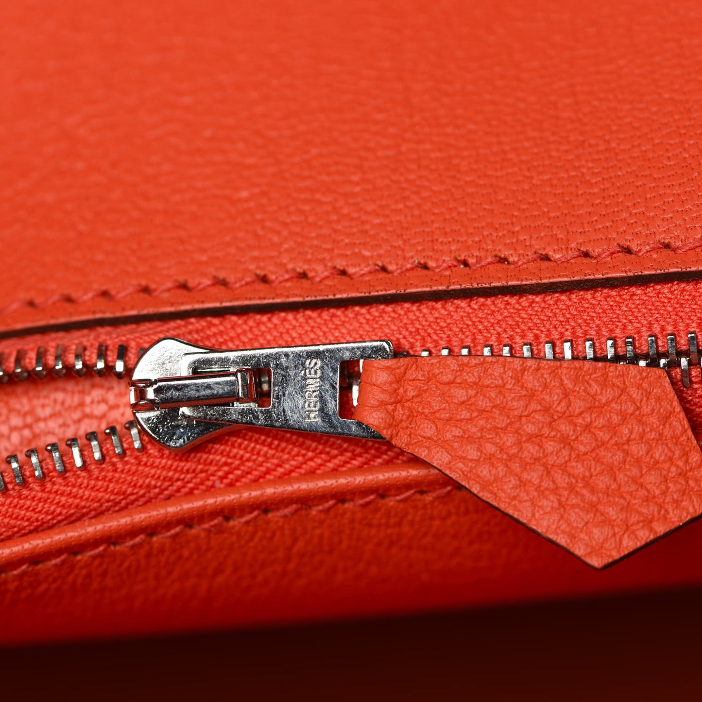 Togo Birkin 35 Orange Poppy