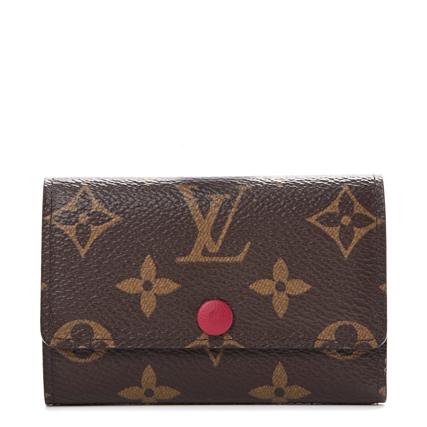 Monogram 6 Key Multicles Holder Fuchsia