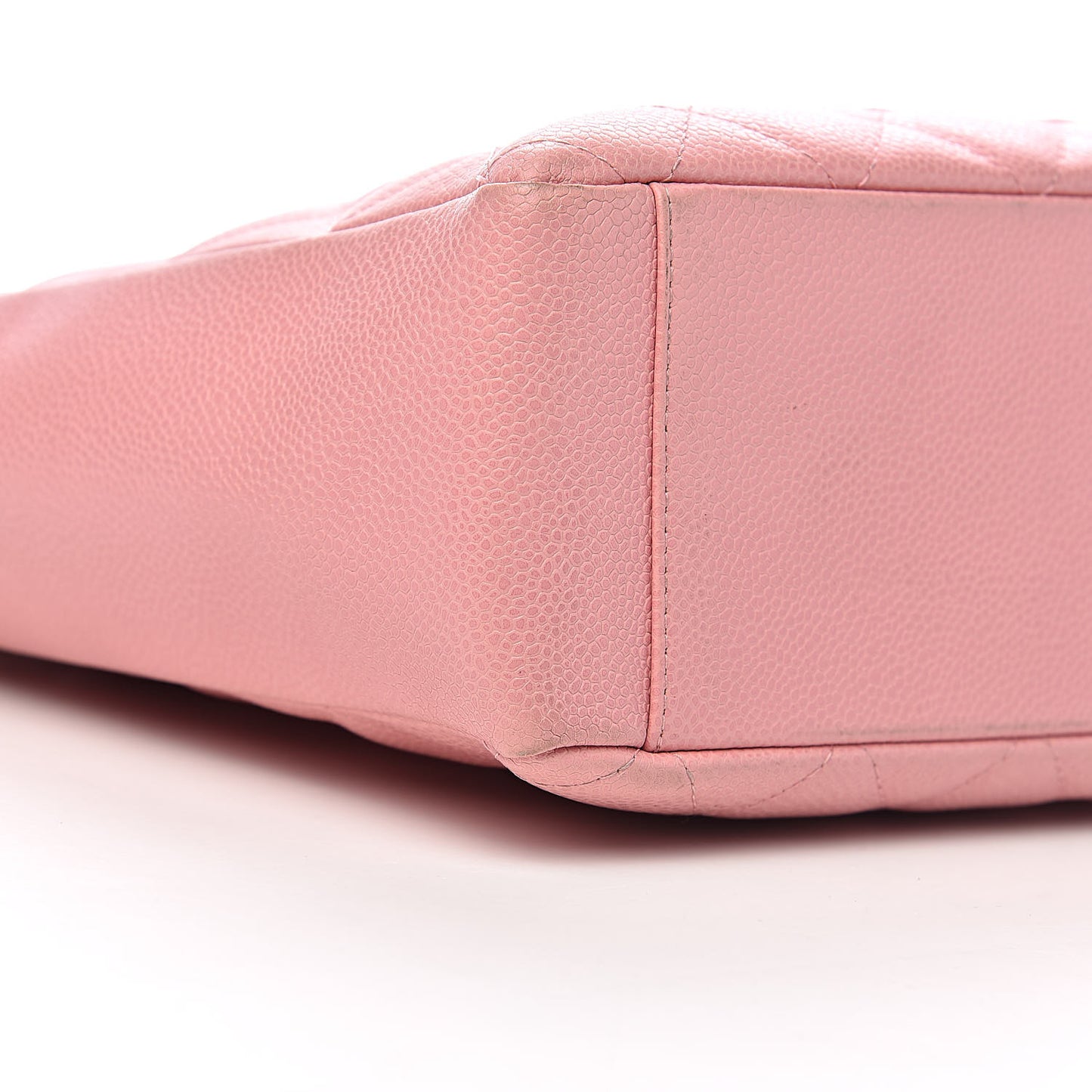 Caviar Quilted Petit Shopping Tote PST Pink