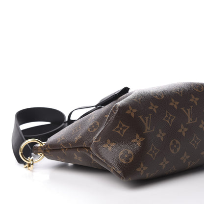 Louis Vuitton Monogram Flower Zipped Tote PM Black 5 of 10
