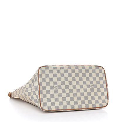 Louis Vuitton Damier Azur Saleya MM 4 of 9