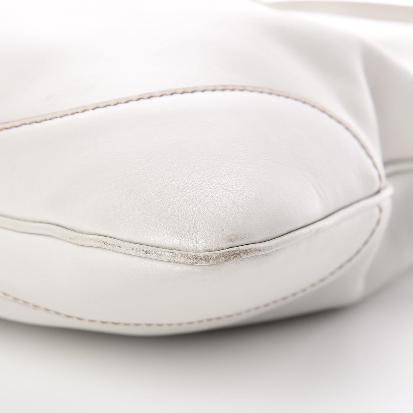 Calfskin Medium Jackie O Bouvier Hobo White