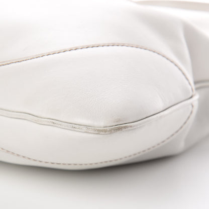 Gucci Calfskin Medium Jackie O Bouvier Hobo White 6 of 12