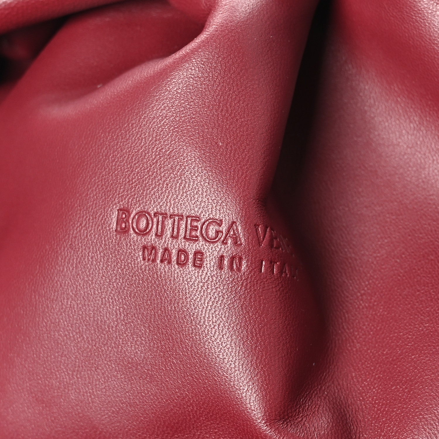 Bottega Veneta Nappa Maxi Intrecciato The Pouch Oversized Clutch Bordeaux 6 of 10