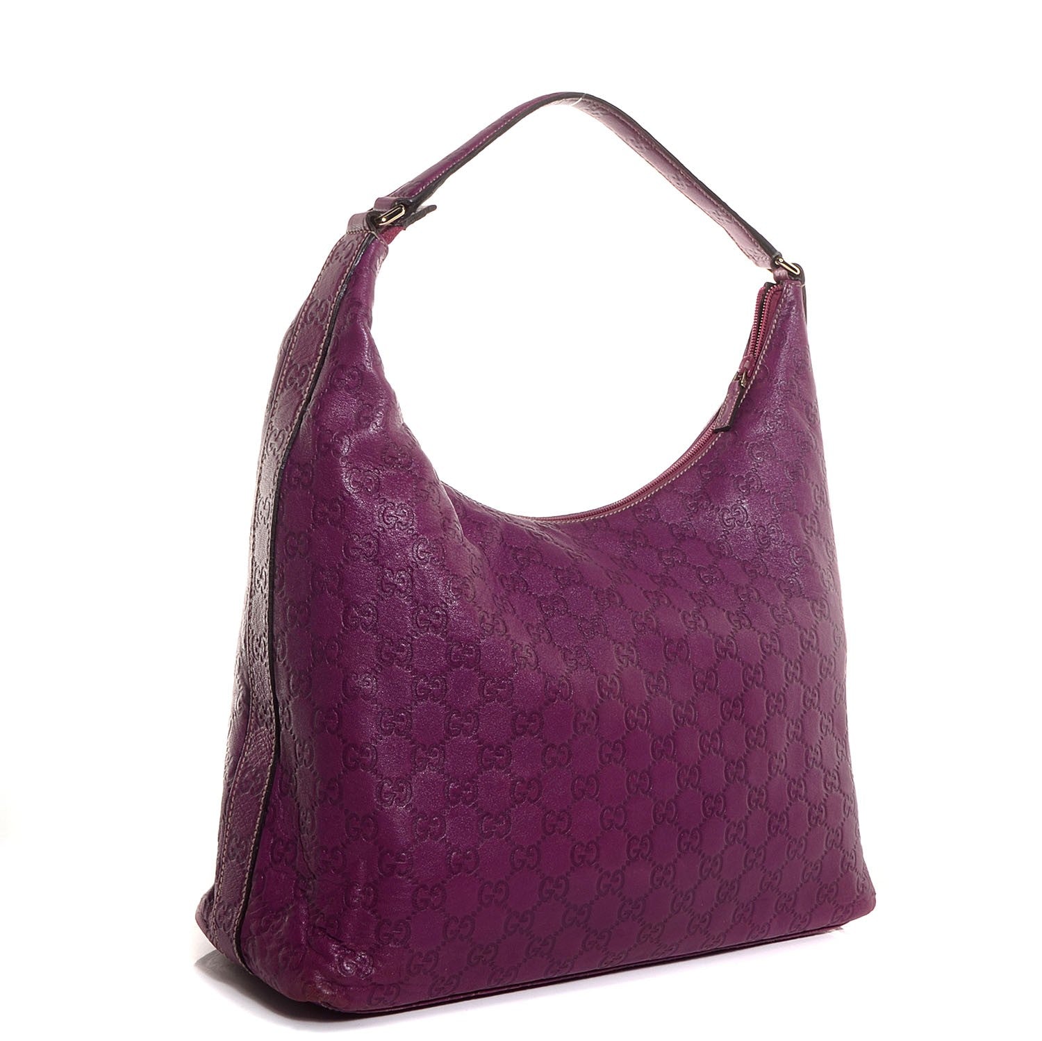 Gucci Guccissima Hobo Purple 3 of 9