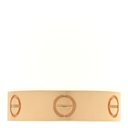 Cartier 18K Yellow Gold 5.5mm LOVE Ring 56 7.5 3 of 5