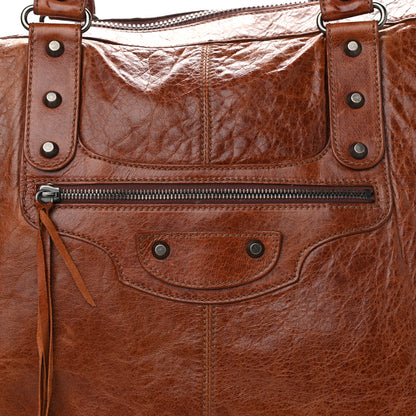 Balenciaga Agneau Classic Hardware Weekender 8 of 14