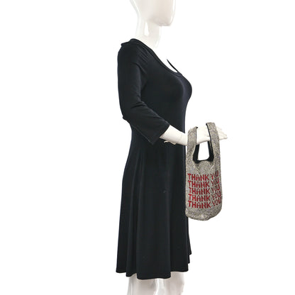 Alexander Wang Crystal Wanglock Mini Shopper Silver 2 of 9