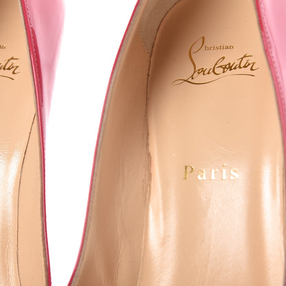 Christian Louboutin Patent Pigalle Follies 100 Pumps 39 Pinky 10 of 12