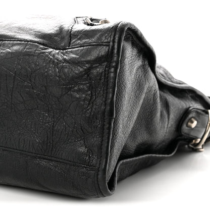 Balenciaga Agneau Classic Silver Hardware City Black 11 of 12