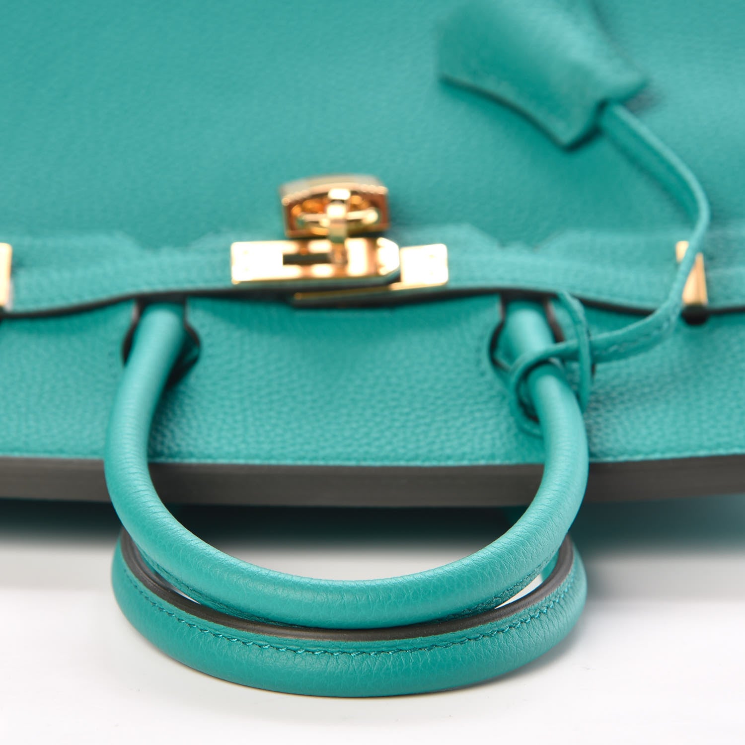 Hermes Togo Birkin 25 Vert Verone 16 of 37
