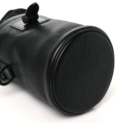 Louis Vuitton Shadow Monogram Chalk Nano Bag Black 7 of 9