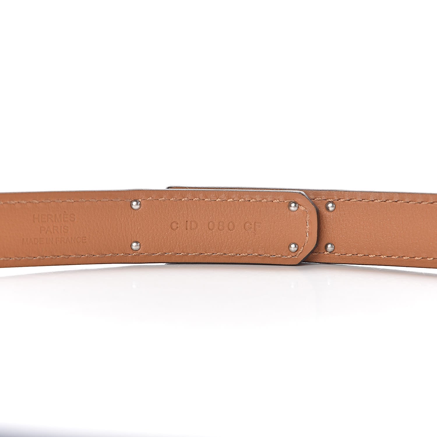 Hermes Epsom Kelly Belt Bleu Brighton 5 of 6