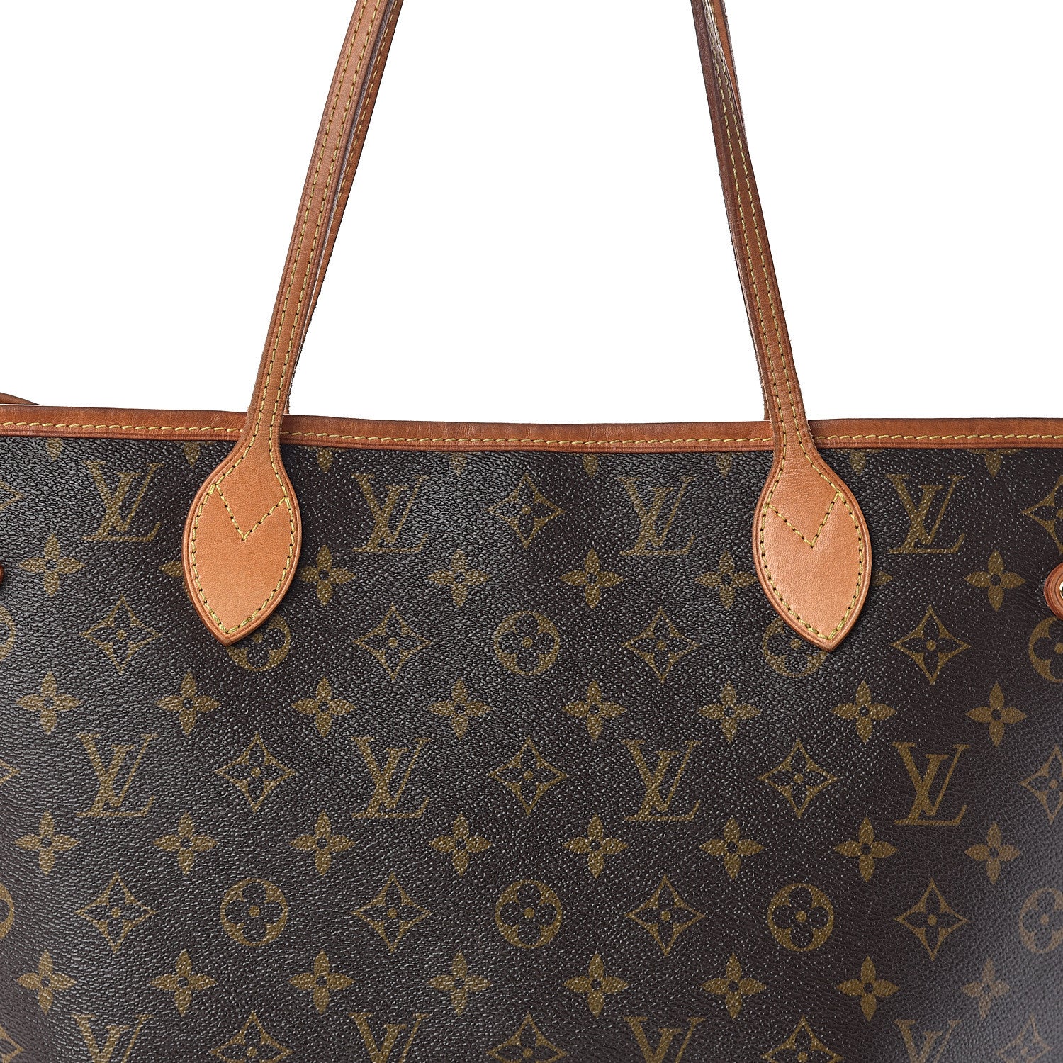 Louis Vuitton Monogram Neverfull MM 7 of 9