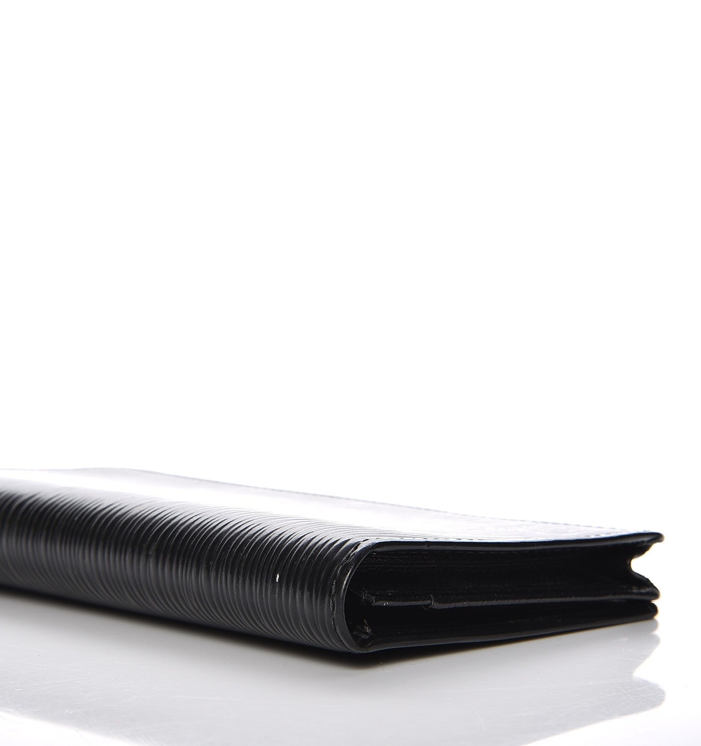 Epi Checkbook Organizer Wallet Black
