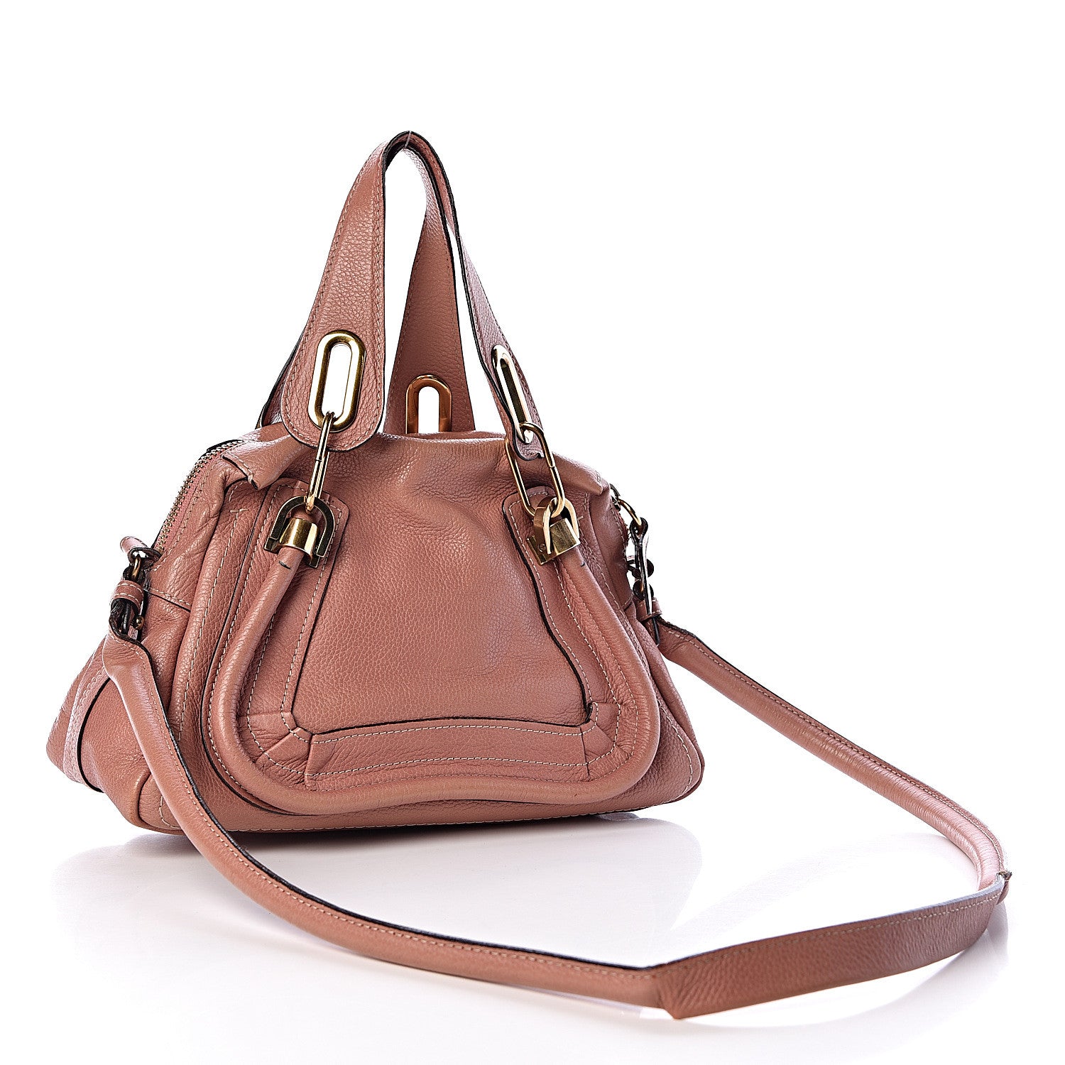 Chloe Calfskin Small Paraty Lychee 3 of 18