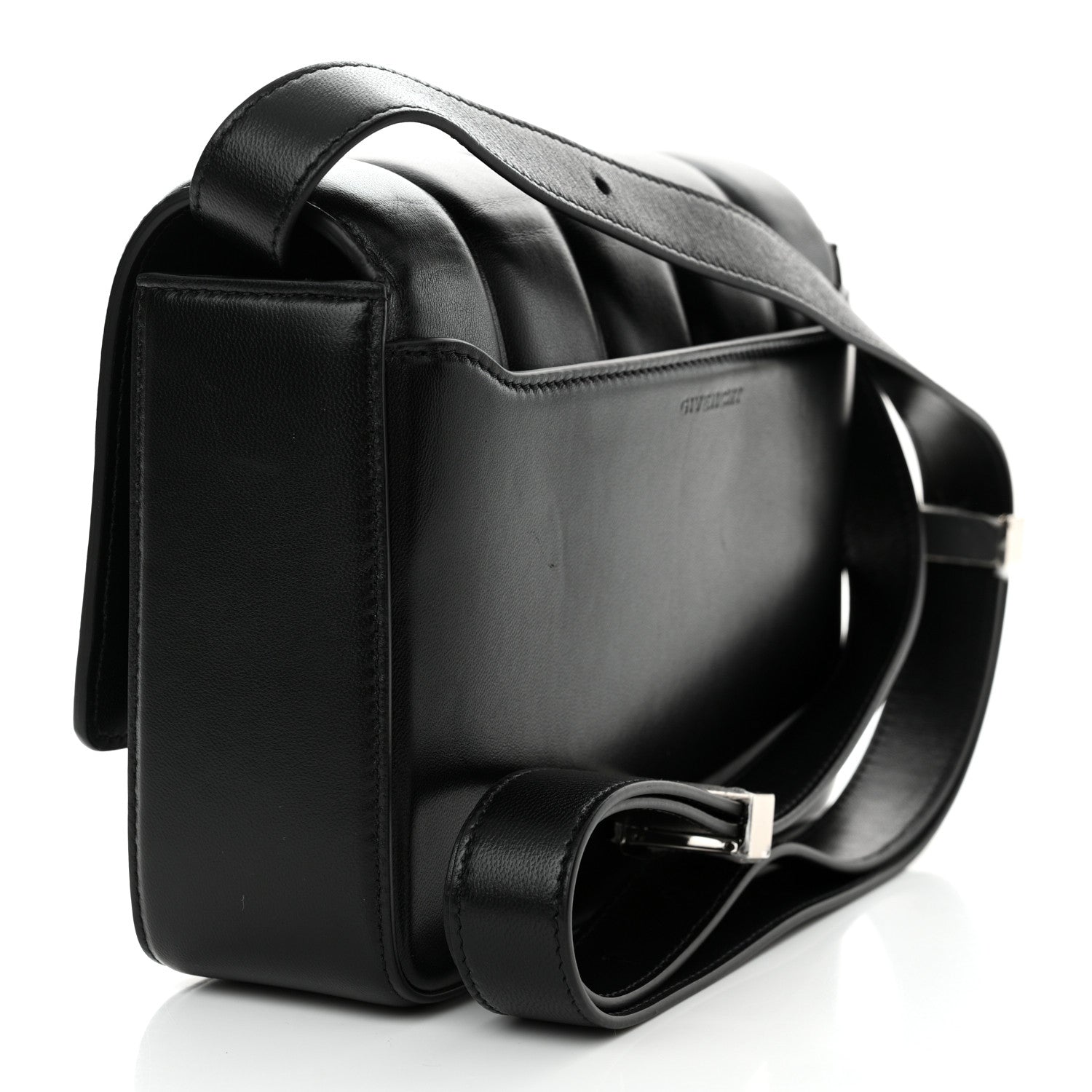 Givenchy Lambskin 4G Medium Padded Crossbody Bag Black 3 of 11