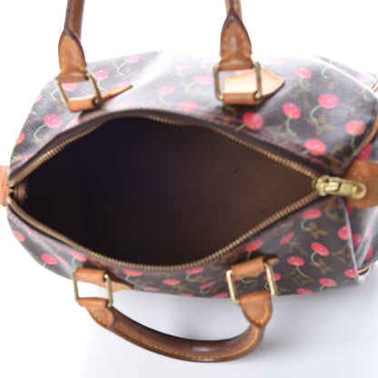 Louis Vuitton Monogram Cerises Speedy 25 5 of 27