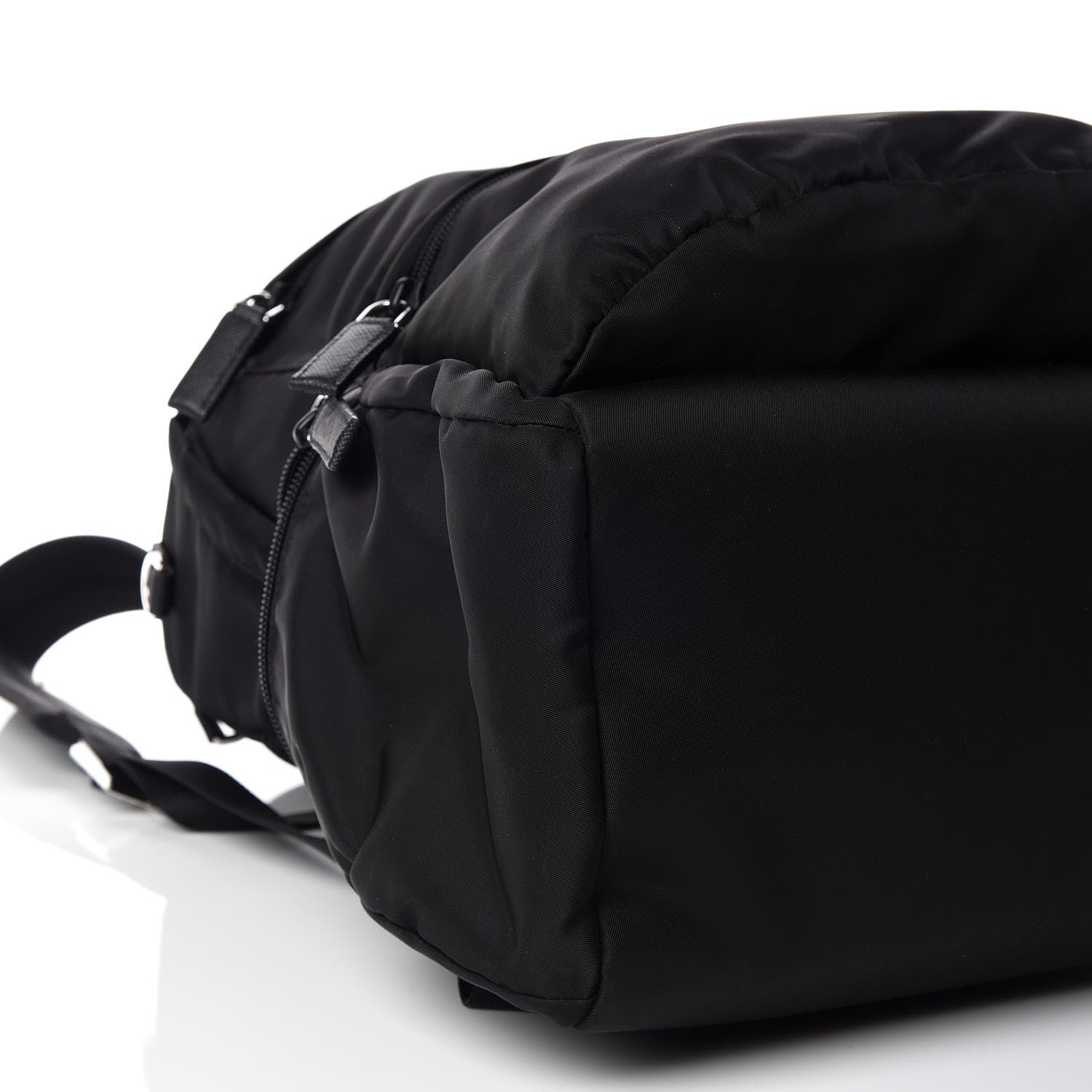 Prada Nylon Saffiano Day Backpack Black 5 of 10