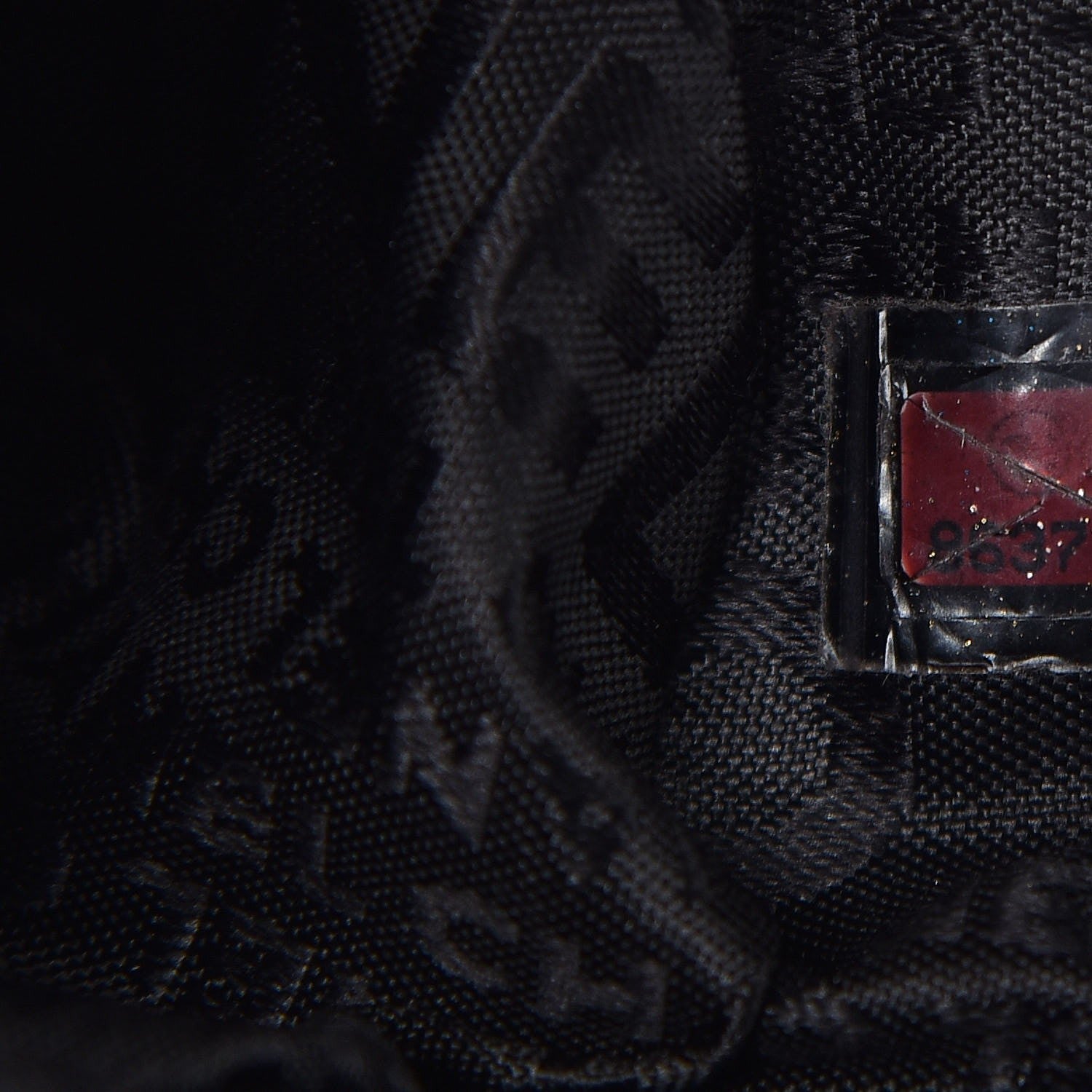 Chanel Lambskin Chain Embellished Frame Tote Black 7 of 11