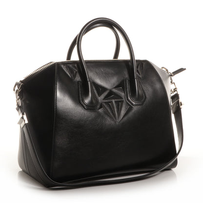 Givenchy Calfskin 3D Stud Medium Antigona Black 3 of 10