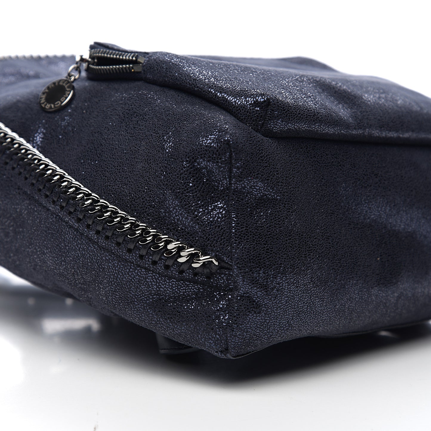 Shaggy Deer Small Falabella Backpack Lapis Navy