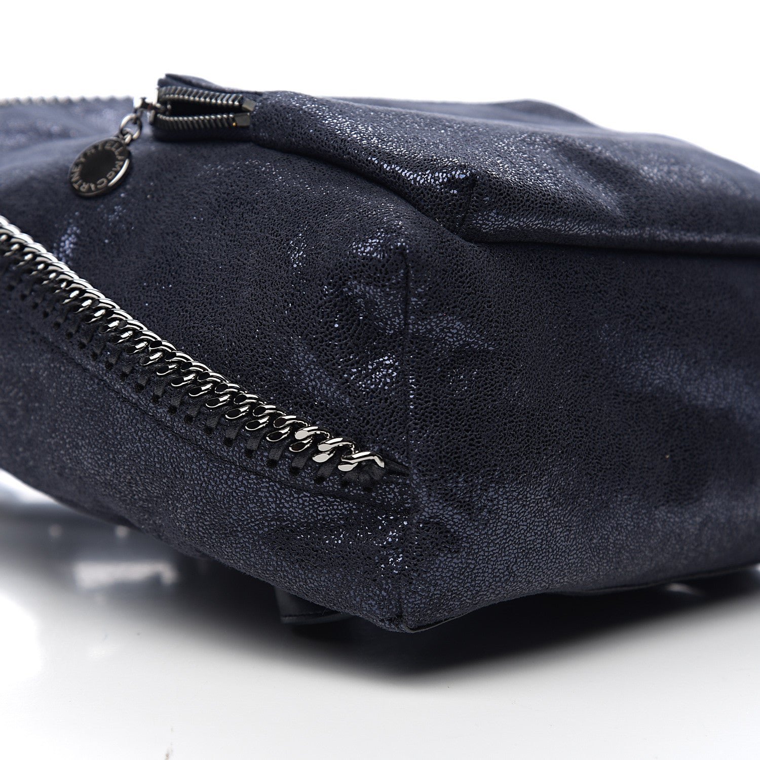 Stella McCartney Shaggy Deer Small Falabella Backpack Lapis Navy 6 of 8
